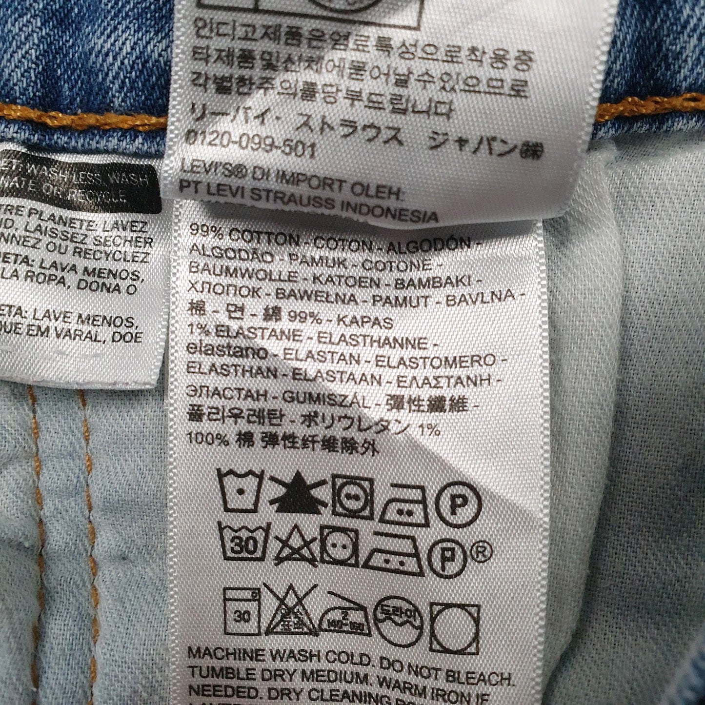Mens Blue Levis   Jeans