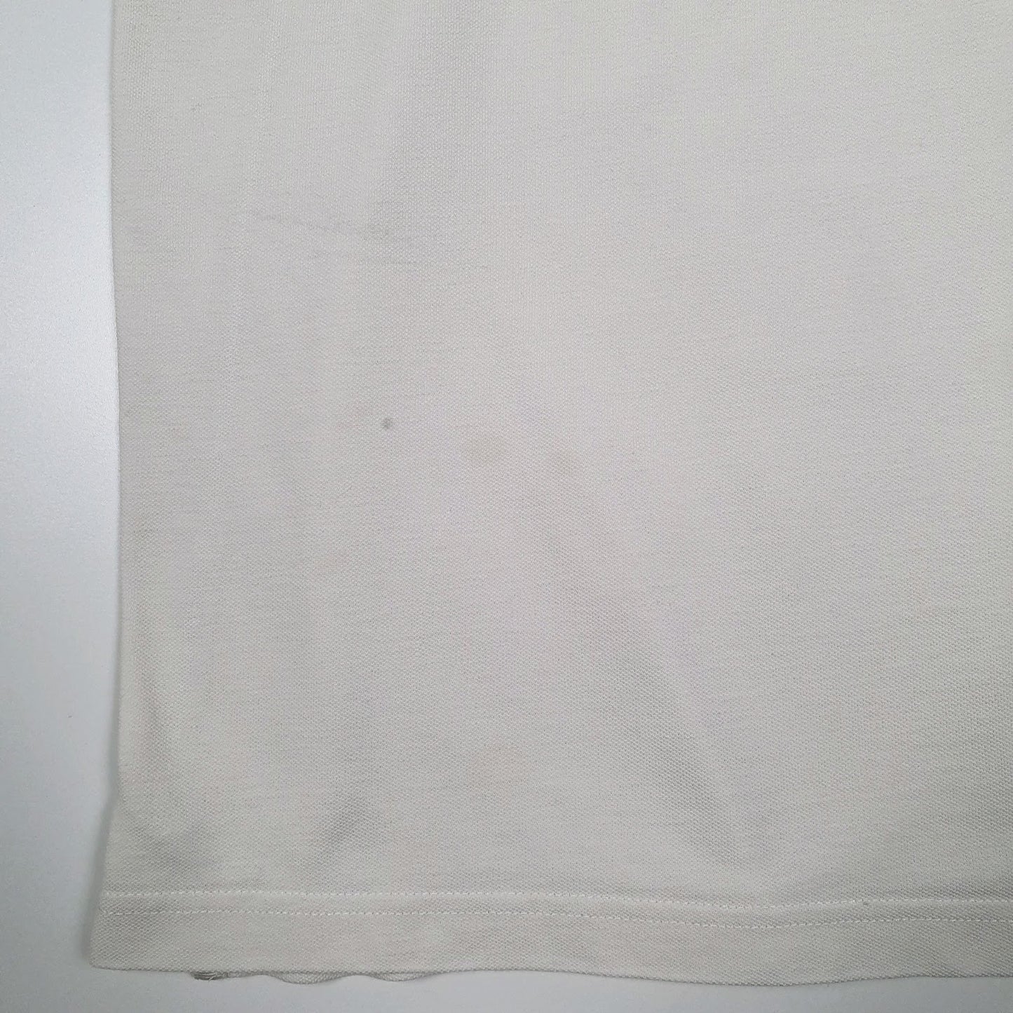 Mens White Nike Vintage 2000s Cardigan Polo Shirt