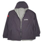 Mens Grey NFL Reversible Fleece Cleeveland Browns Hoodie Coat
