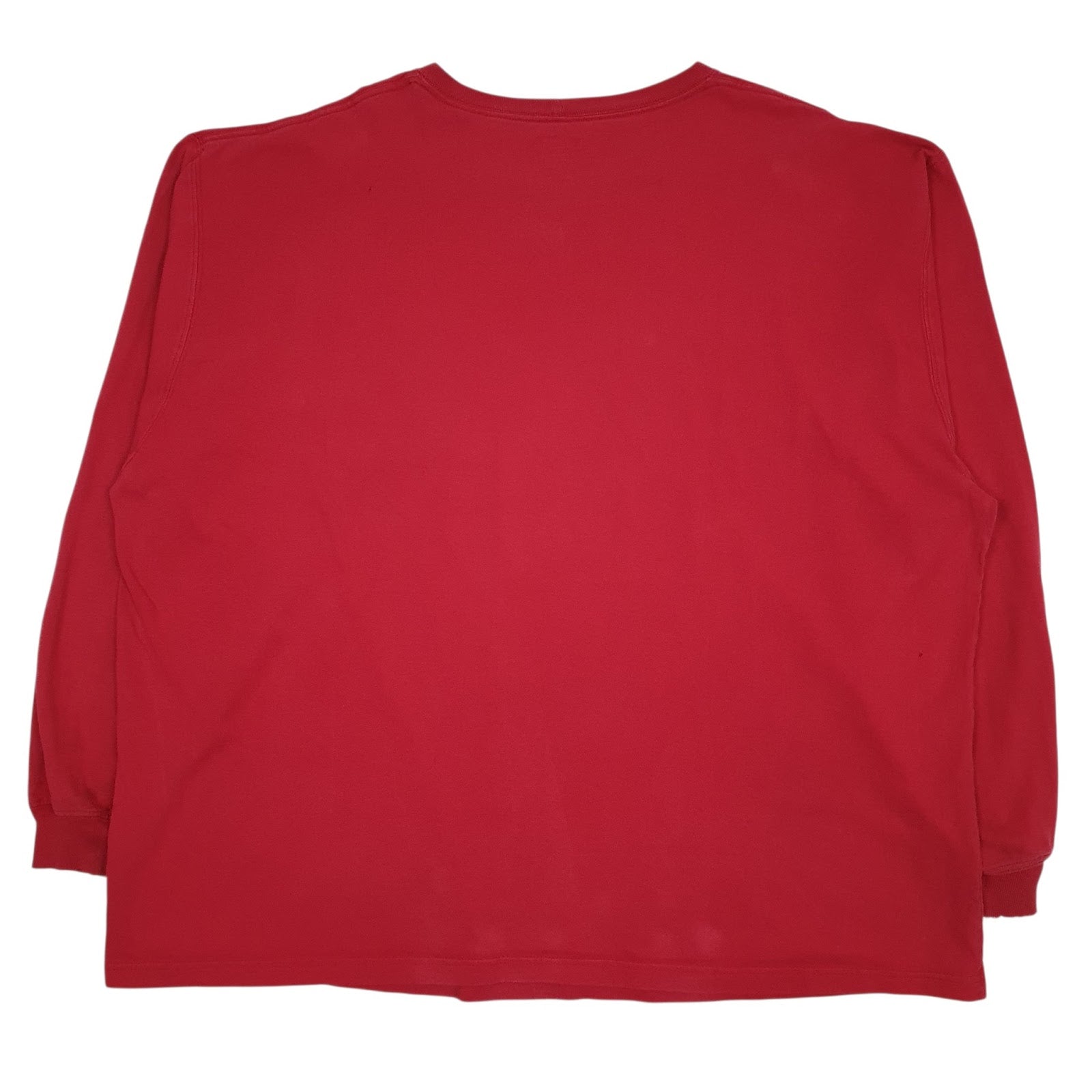 Mens Red Carhartt  Crewneck T Shirt