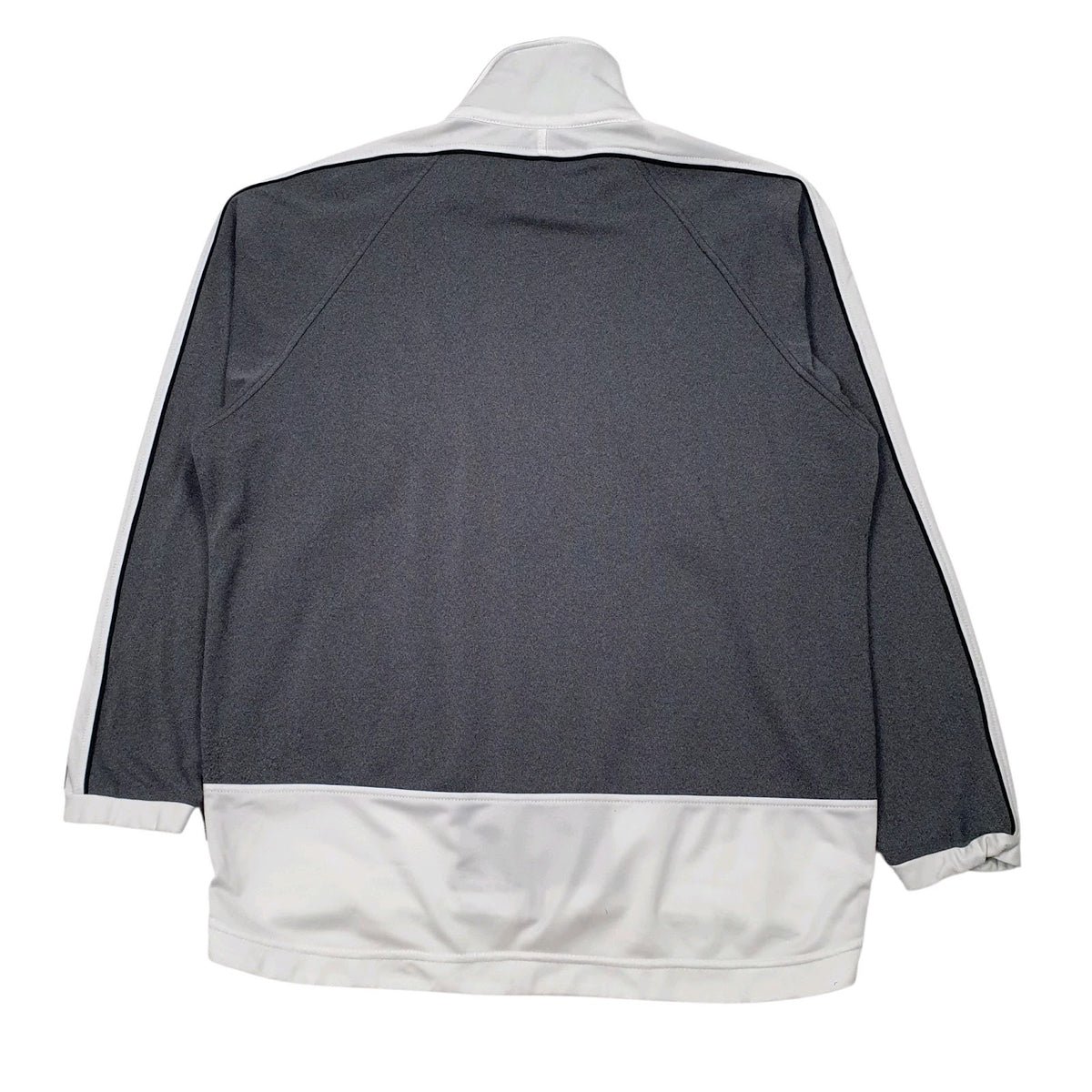 Mens Grey Asics Vintage Active Wear Full Zip Jumper
