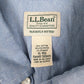 Mens Blue L.L.Bean   Shirt