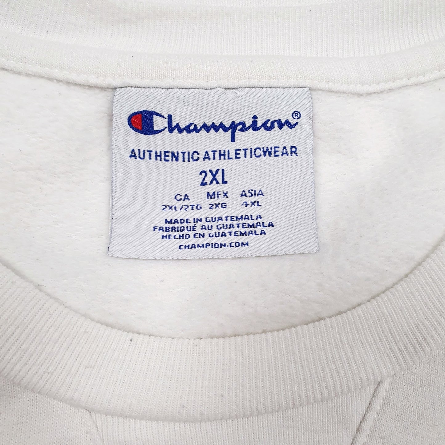 Womens White Champion Penn State Crewneck Jumper
