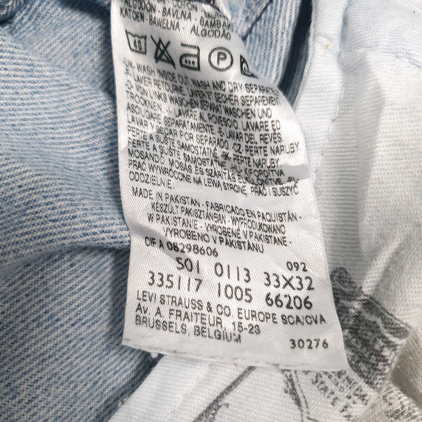 Mens Blue Levis   Jeans