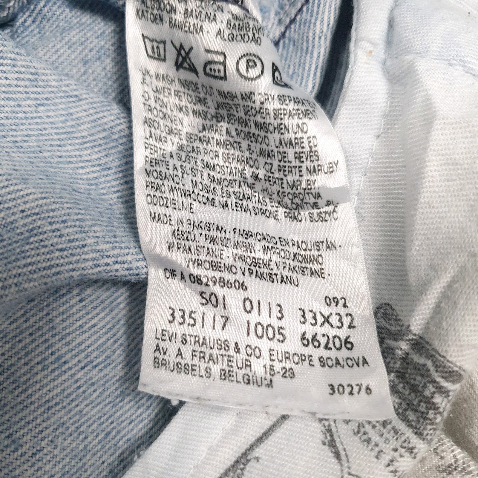 Mens Blue Levis   Jeans