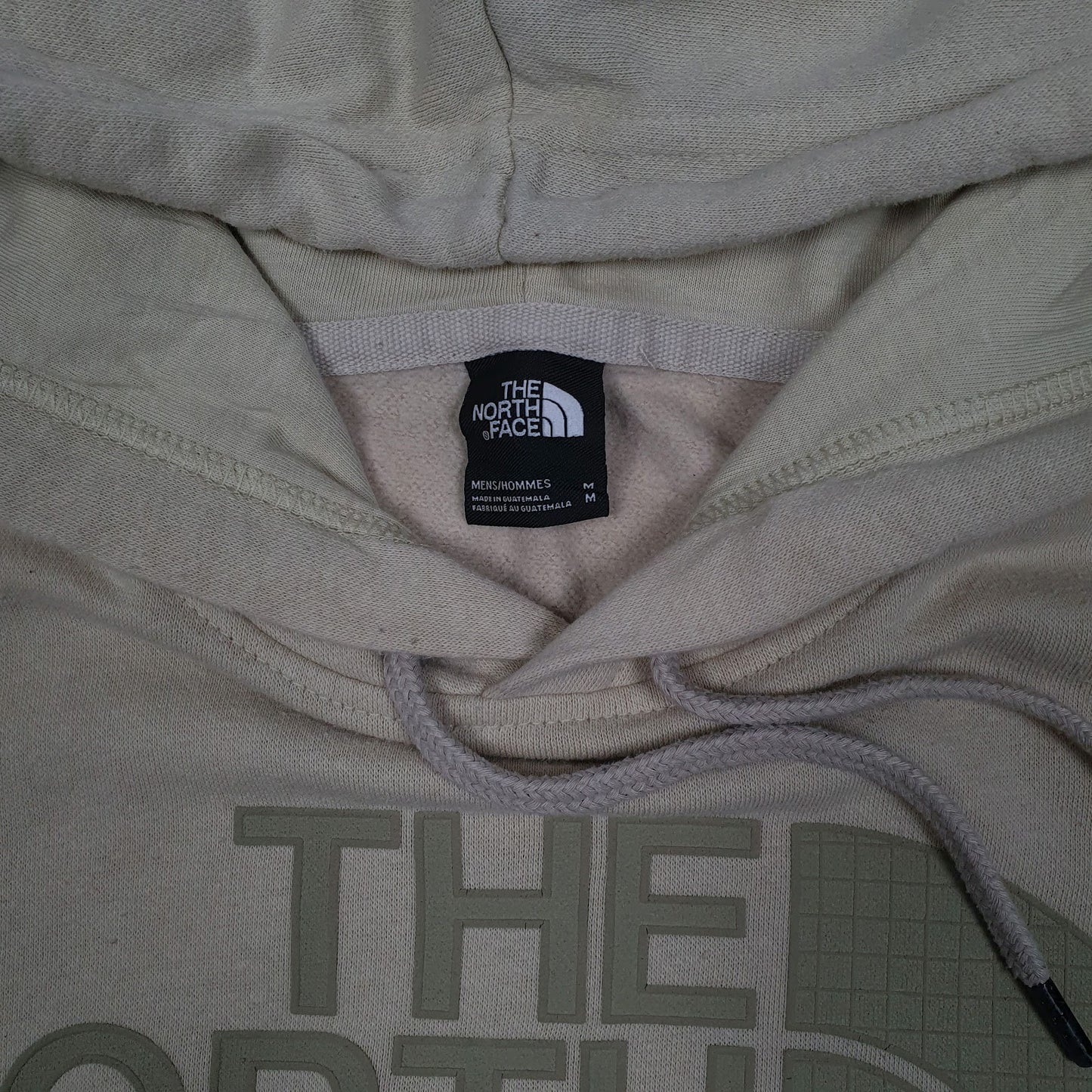 Mens Cream The North Face  Hoodie Jumper