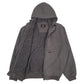 Mens Grey Lee Sherpa Lined  Coat