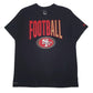Mens Black Nike Dri-Fit NFL San Francisco Football Short Sleeve T Shirt