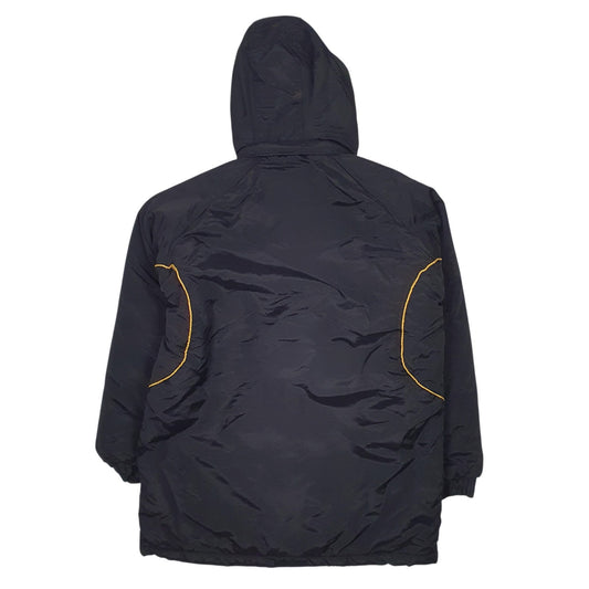 Mens Black Legea   Coat