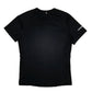 Mens Black Nike Dri Fit Running  T Shirt
