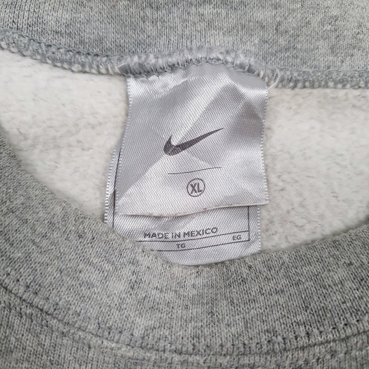 Mens Grey Nike  Crewneck Jumper