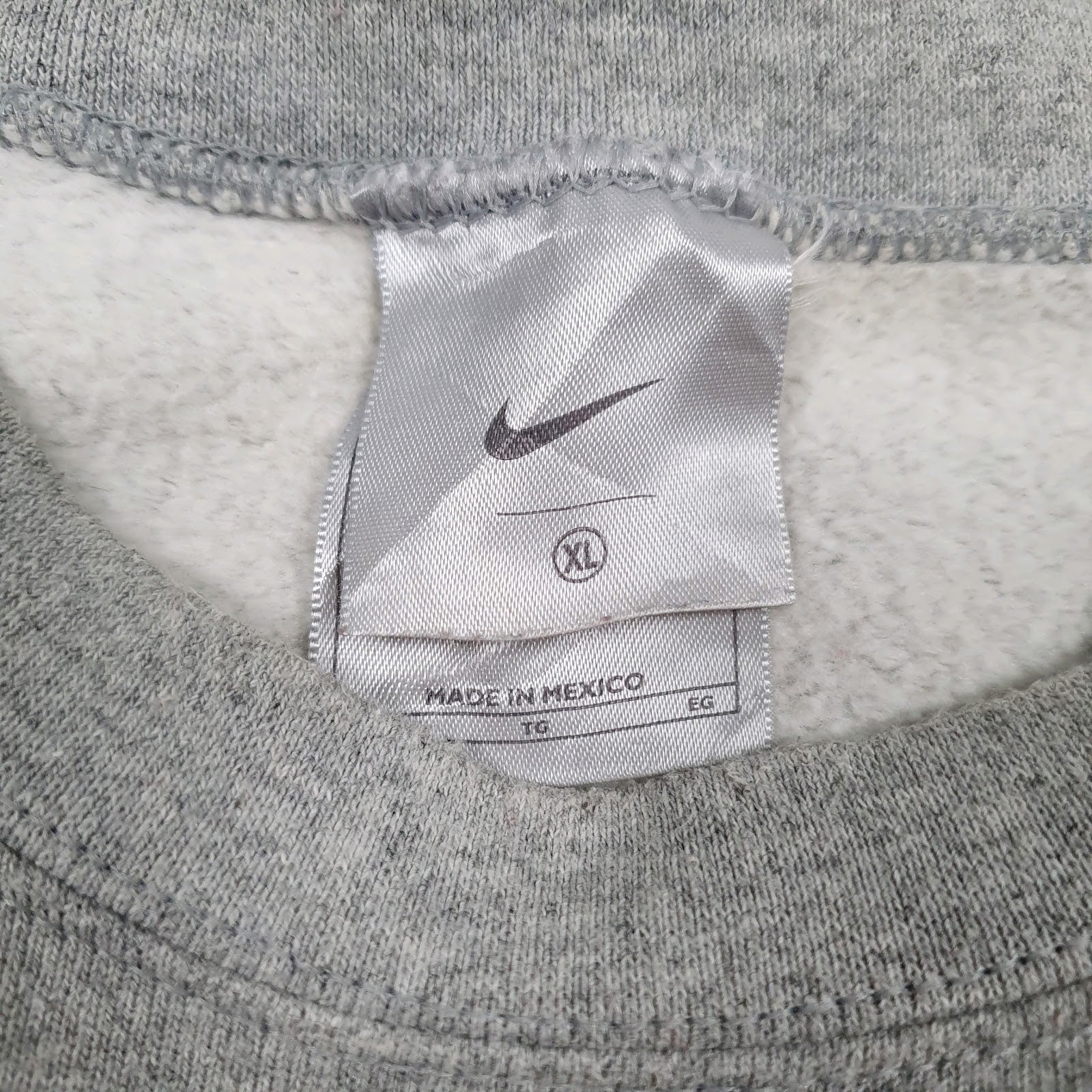 Mens Grey Nike  Crewneck Jumper