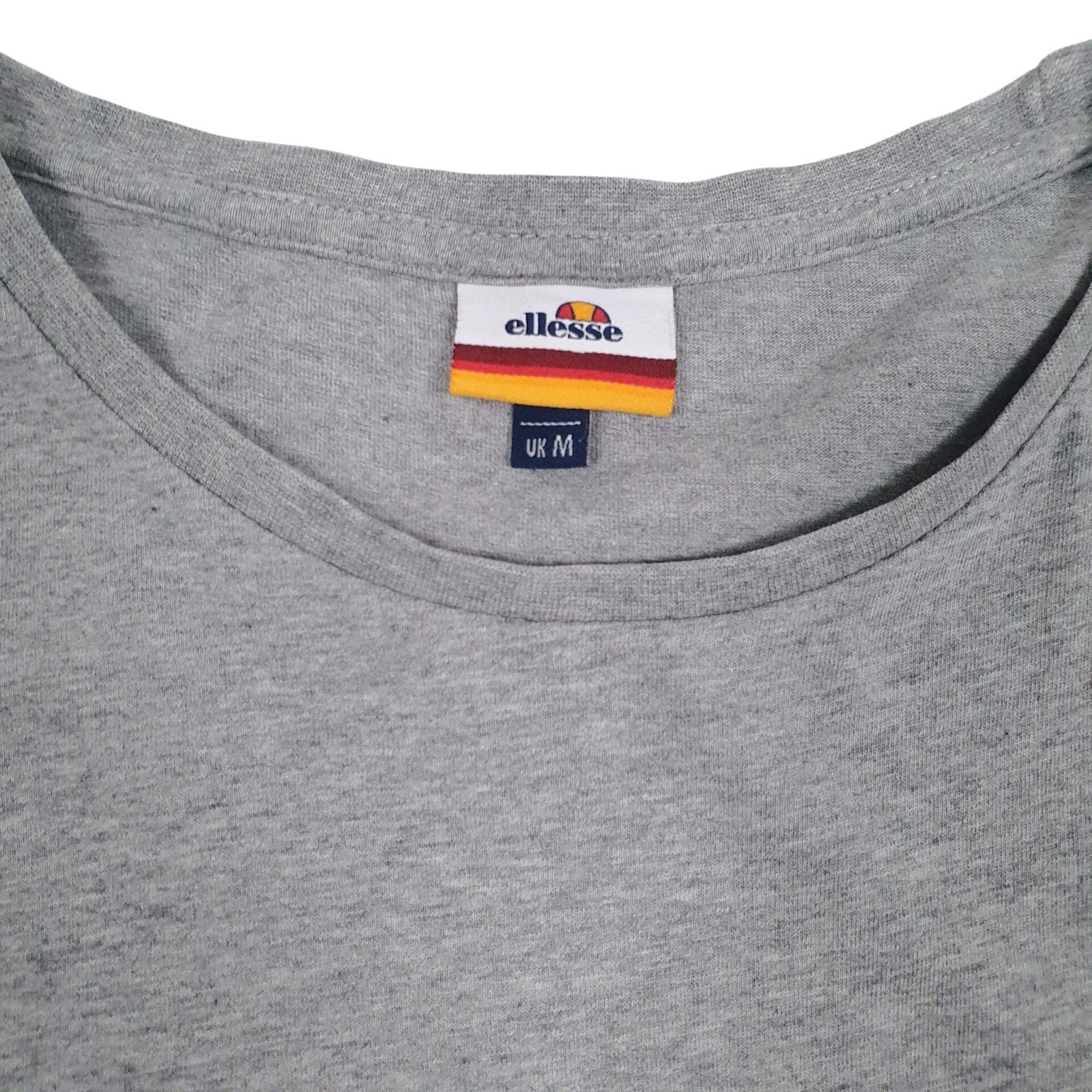 Mens Grey Ellesse Spellout  T Shirt
