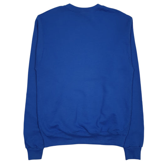 Mens Blue Champion  Crewneck Jumper