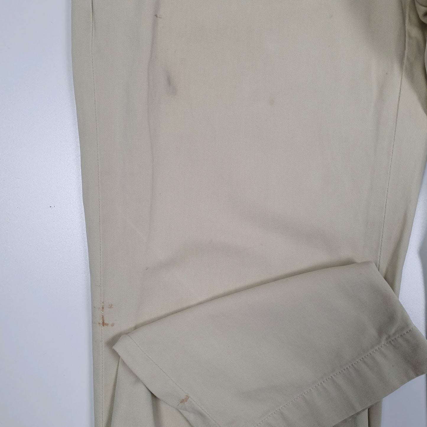 Mens Cream Polo Ralph Lauren Slim Fit  Trousers