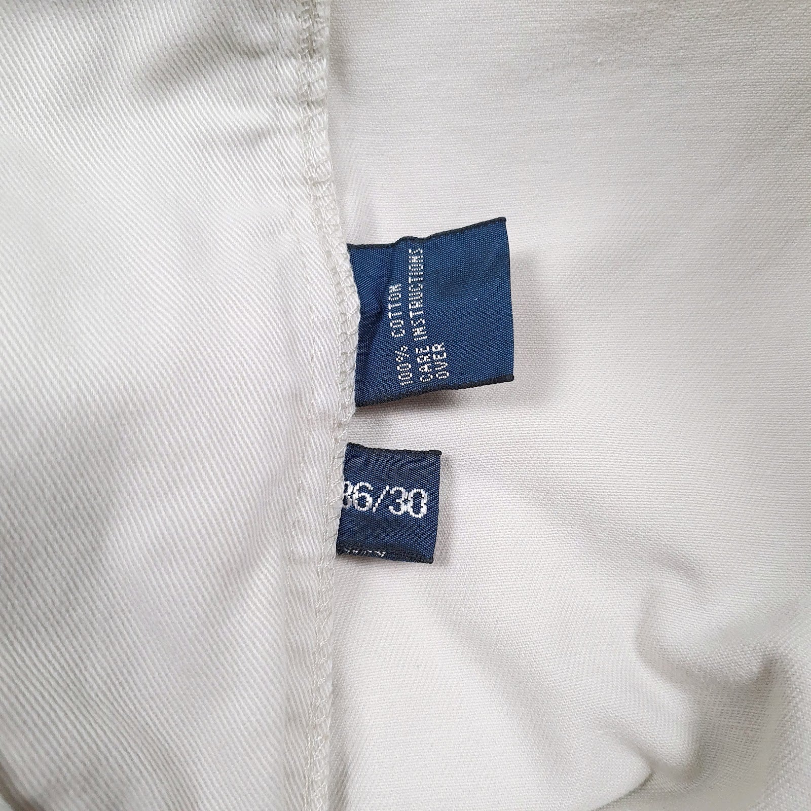 Mens Cream Polo Ralph Lauren Andrew Pant Pleated  Trousers