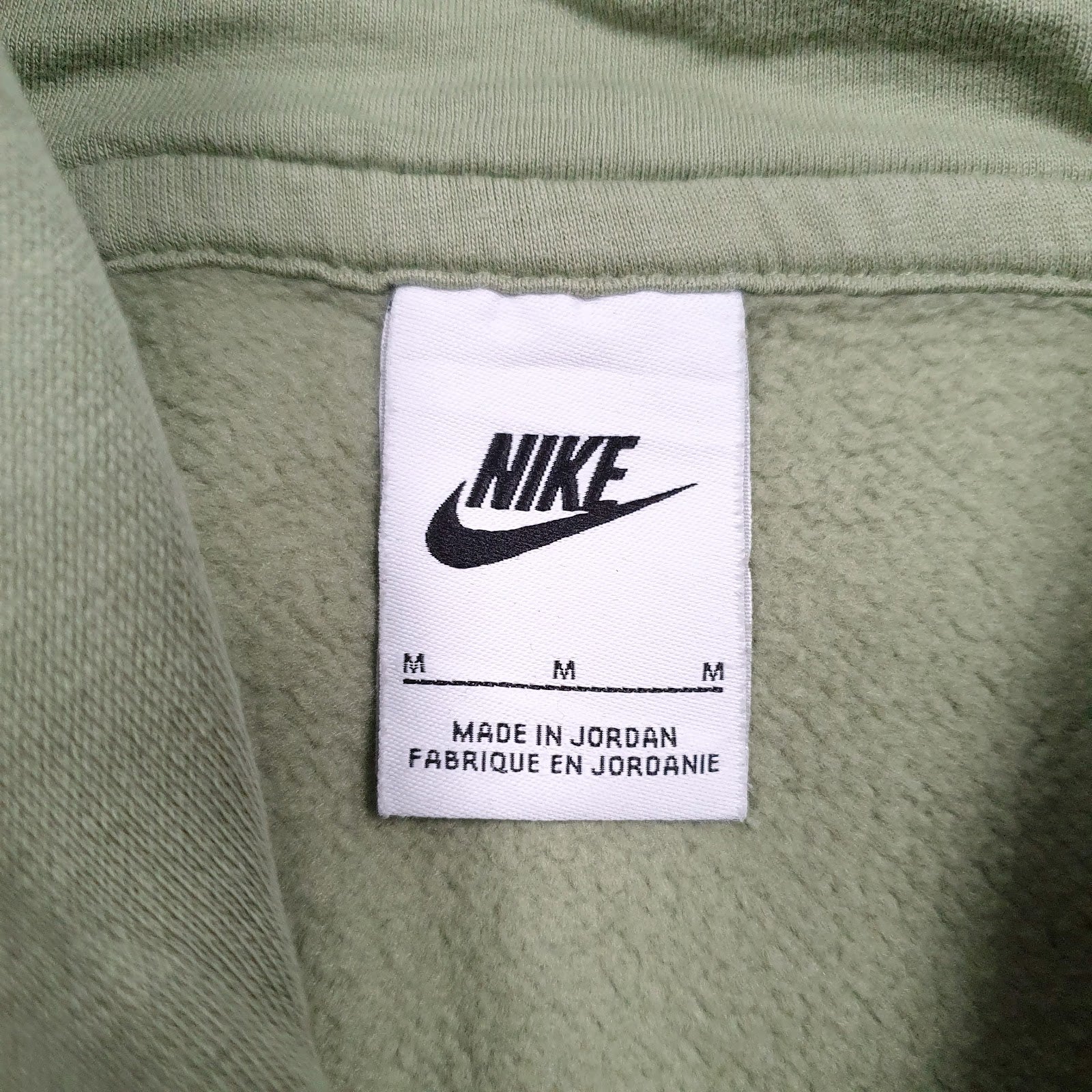 Mens Green Nike  Hoodie Jumper