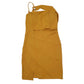 Womens Orange Le Yu Ya Asymmetric Sleeveless Dress