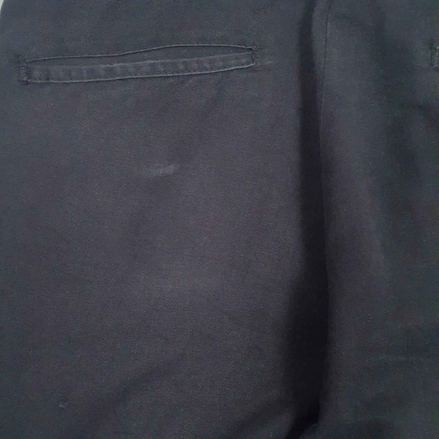 Mens Black Dickies   Trousers