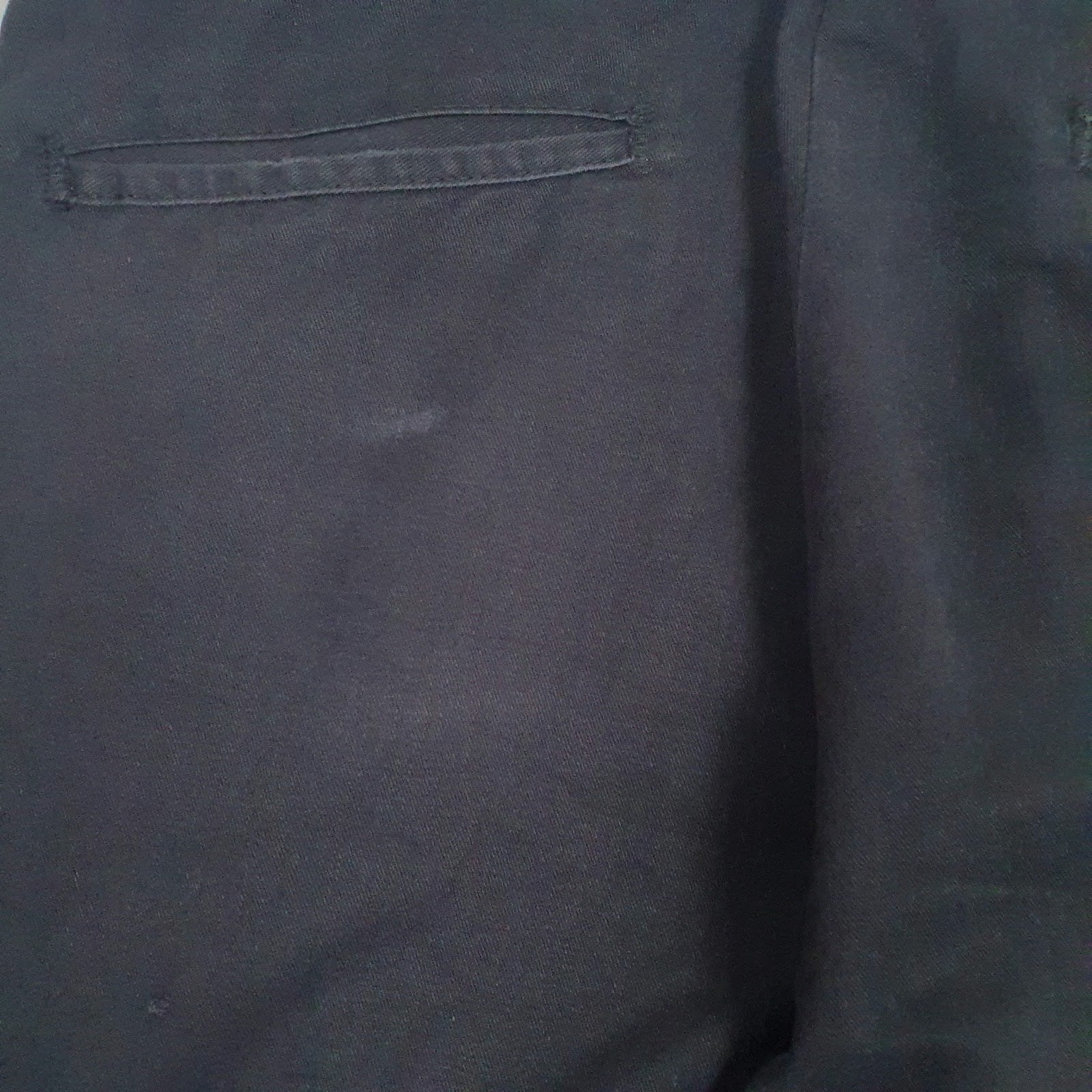 Mens Black Dickies   Trousers