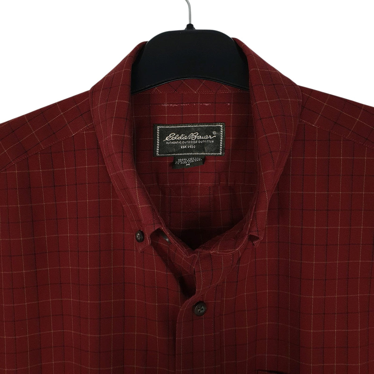 Mens Red Eddie Bauer   Shirt