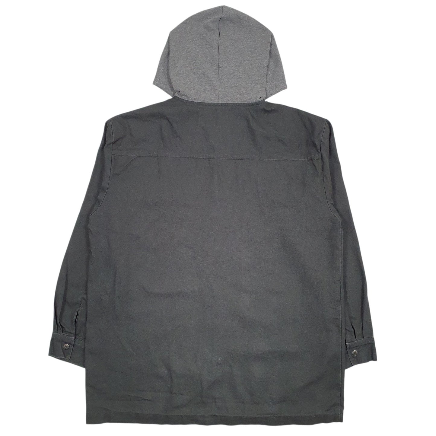 Mens Grey Wrangler  Hoodie Coat