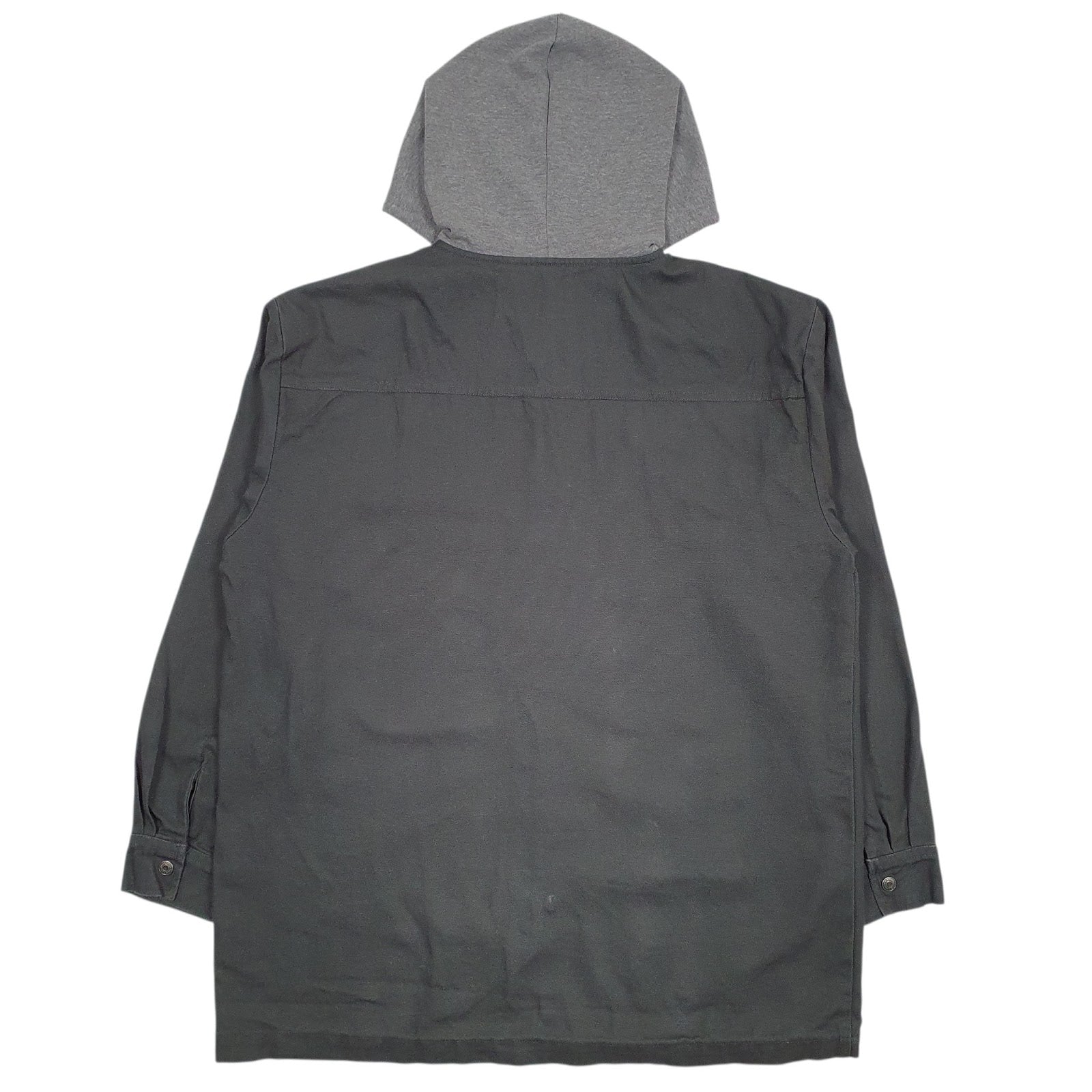 Mens Grey Wrangler  Hoodie Coat
