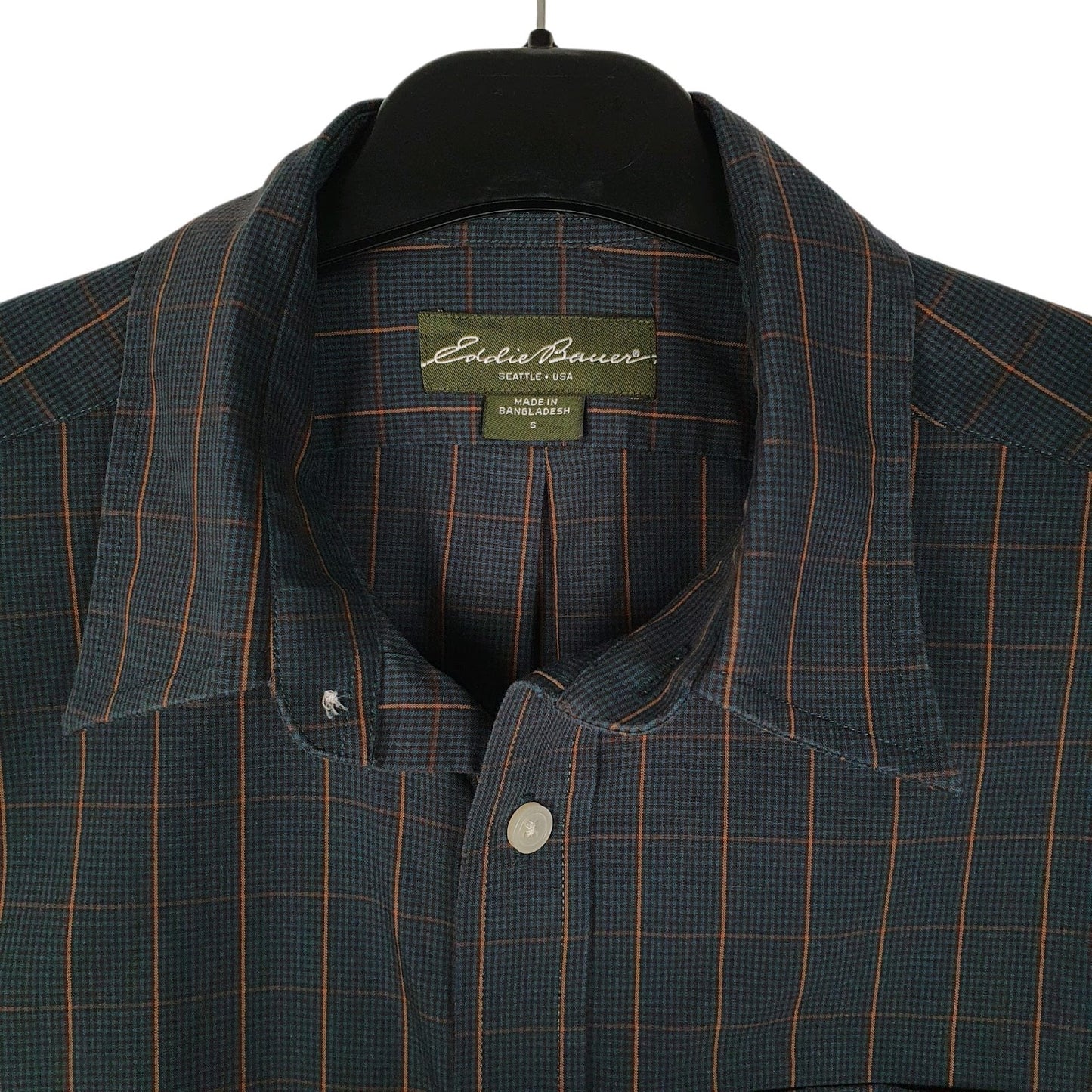 Mens Navy Eddie Bauer   Shirt
