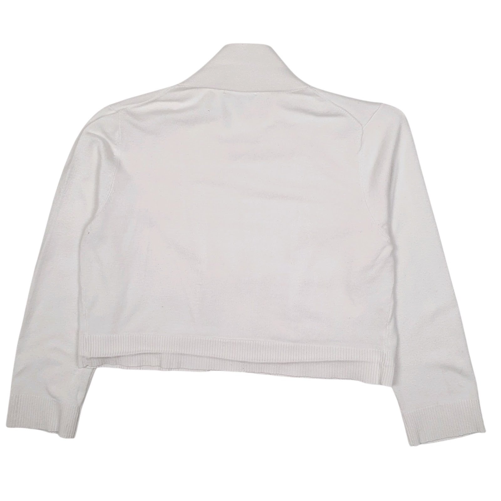 Womens White Calvin Klein Lightweight Cardigan Jumper