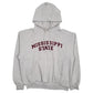 Mens Grey Champion Mississippi State Hoodie Jumper