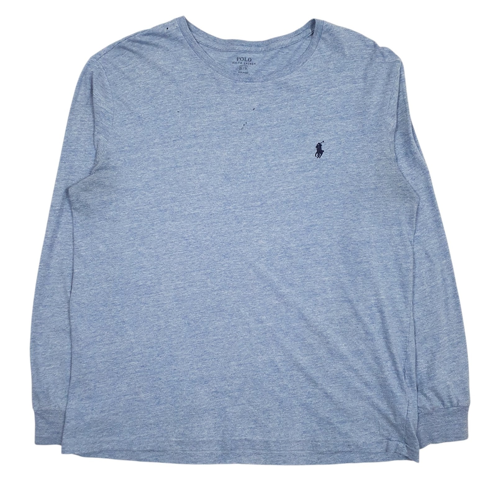 Mens Blue Polo Ralph Lauren  Long Sleeve T Shirt