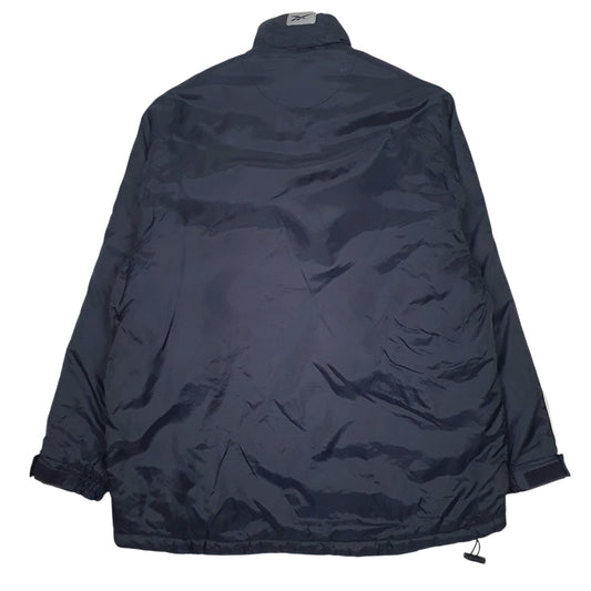 Mens Navy Reebok Vintage  Coat