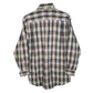 Mens Grey Lavactool Flannel  Shirt