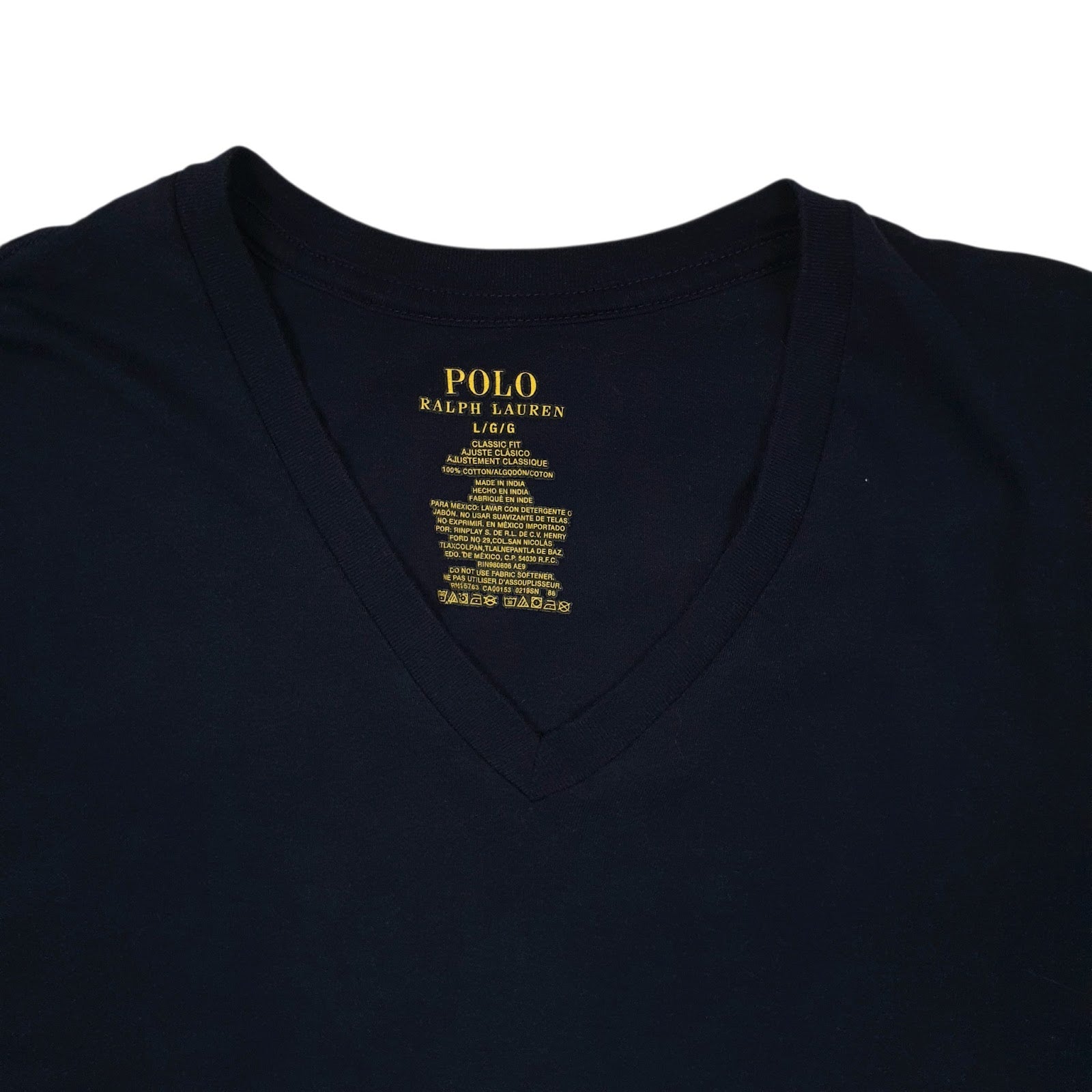 Mens Navy Polo Ralph Lauren   T Shirt