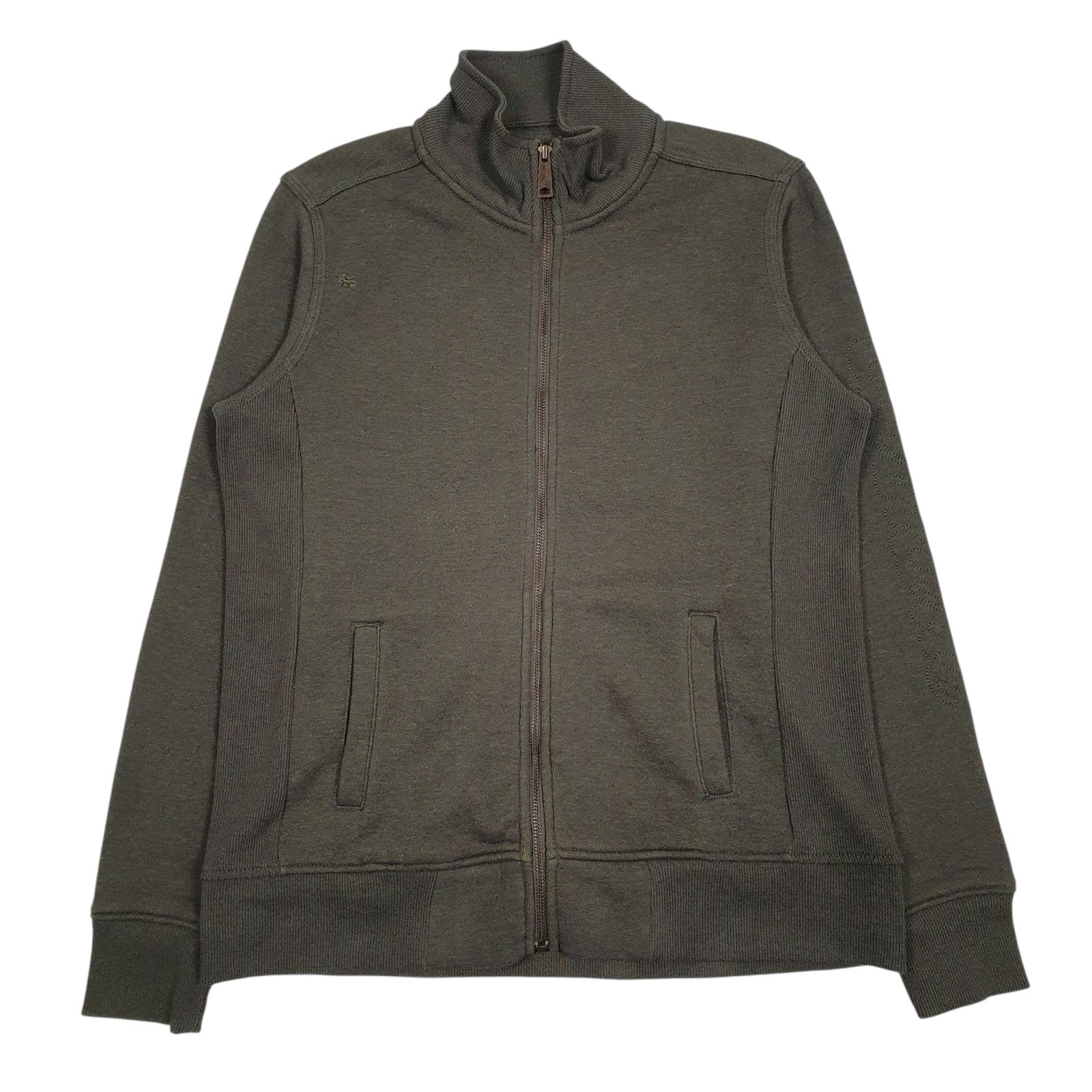 Womens Green Carhartt  Full Zip Jumper