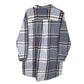 Mens Blue Unbranded Vintage Flannel  Shirt