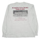 Mens Grey Fruit Of The Loom Vintage 90s Made In USA Hoodie T Shirt