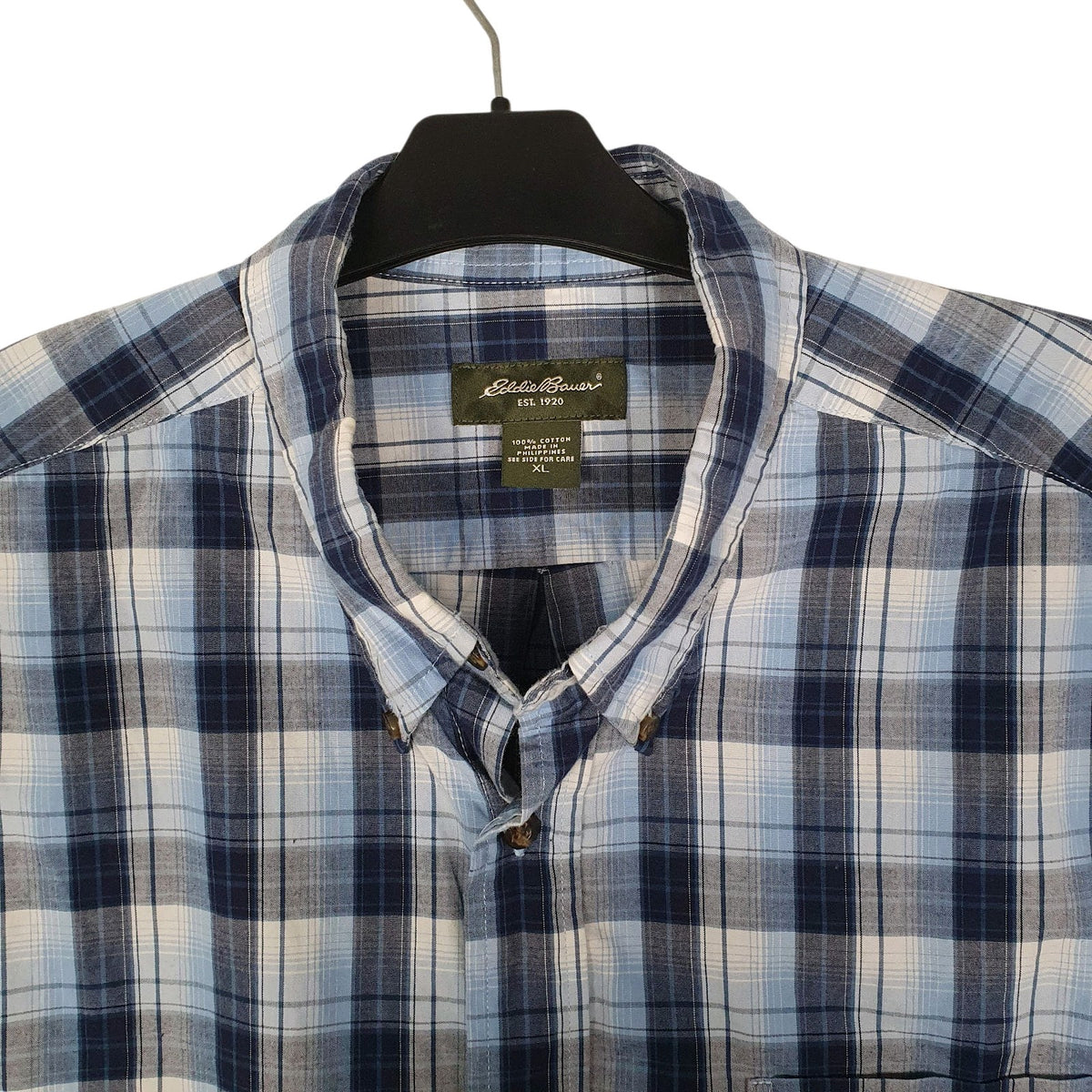 Mens Blue Eddie Bauer   Shirt