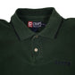Mens Green Ralph Lauren Vintage 90s Quarter Zip Polo Shirt