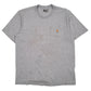 Mens Grey Carhartt  Short Sleeve T Shirt