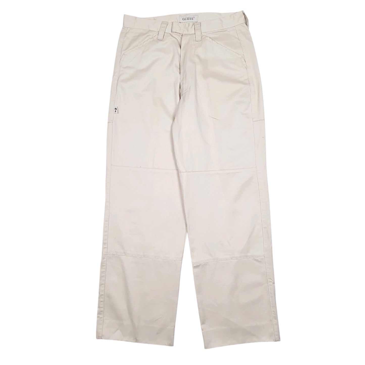 Mens Cream Guess  Chino Trousers