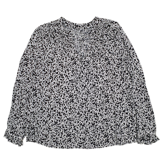 Womens White M&S  Long Sleeve T Shirt