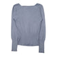 Womens Blue Cozy  Crewneck Jumper