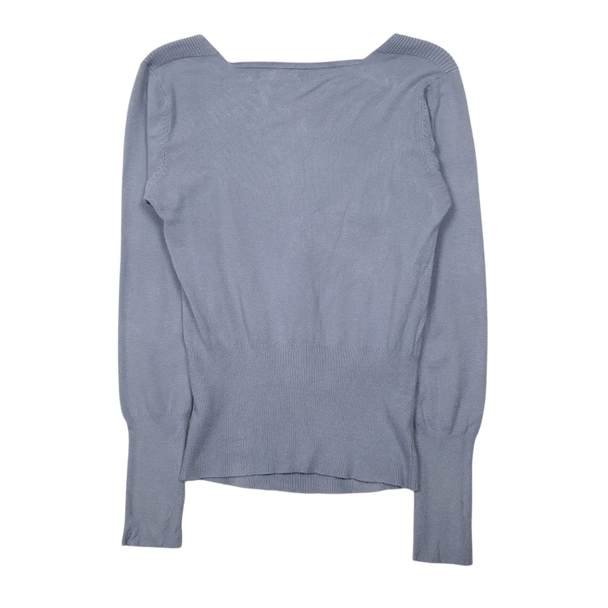 Womens Blue Cozy  Crewneck Jumper