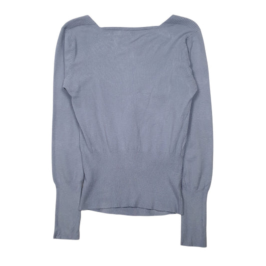 Womens Blue Cozy  Crewneck Jumper