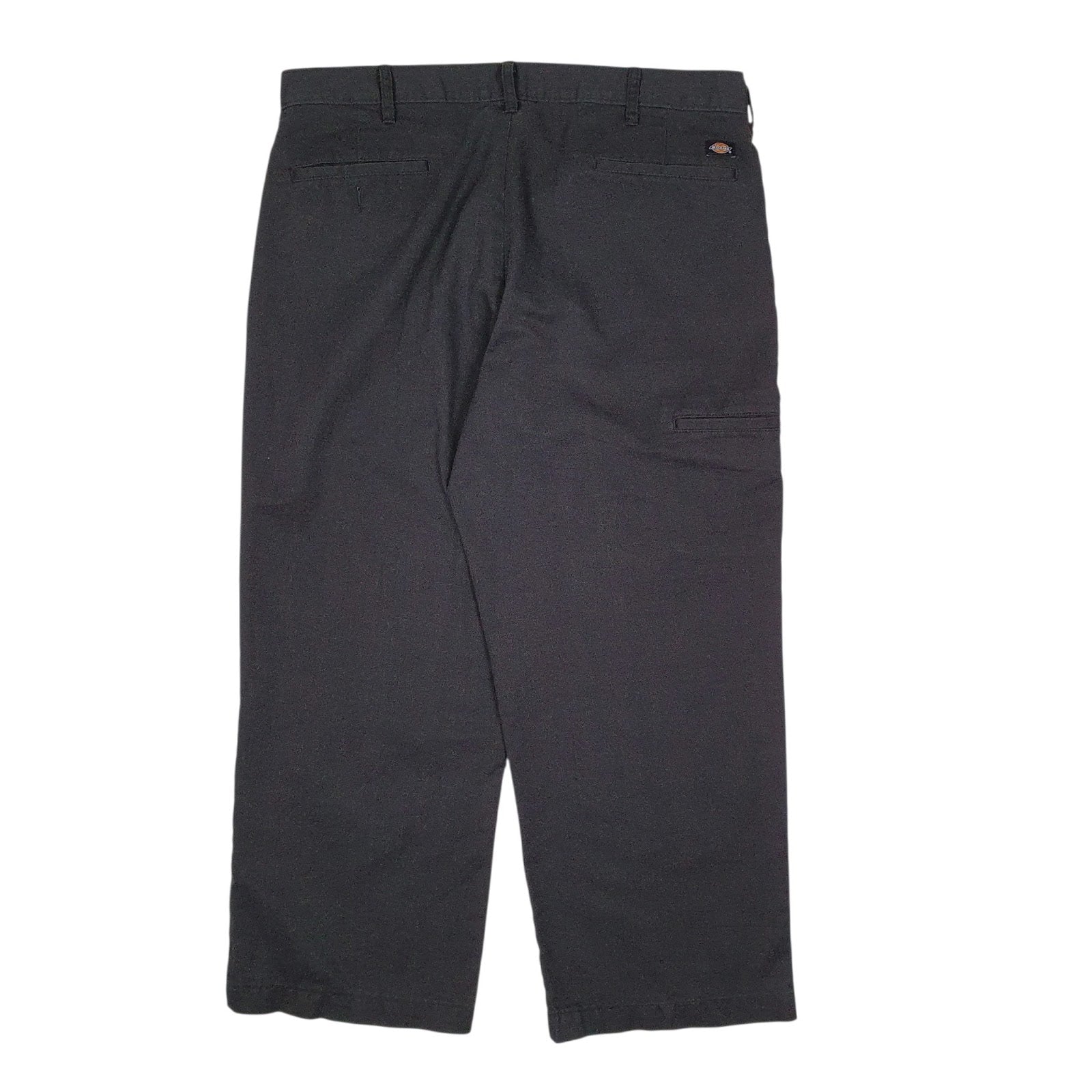Mens Black Dickies   Trousers
