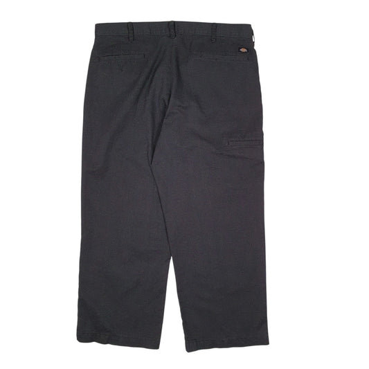 Mens Black Dickies   Trousers