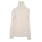 Womens Cream Unbranded  Turtle Neck Jumper