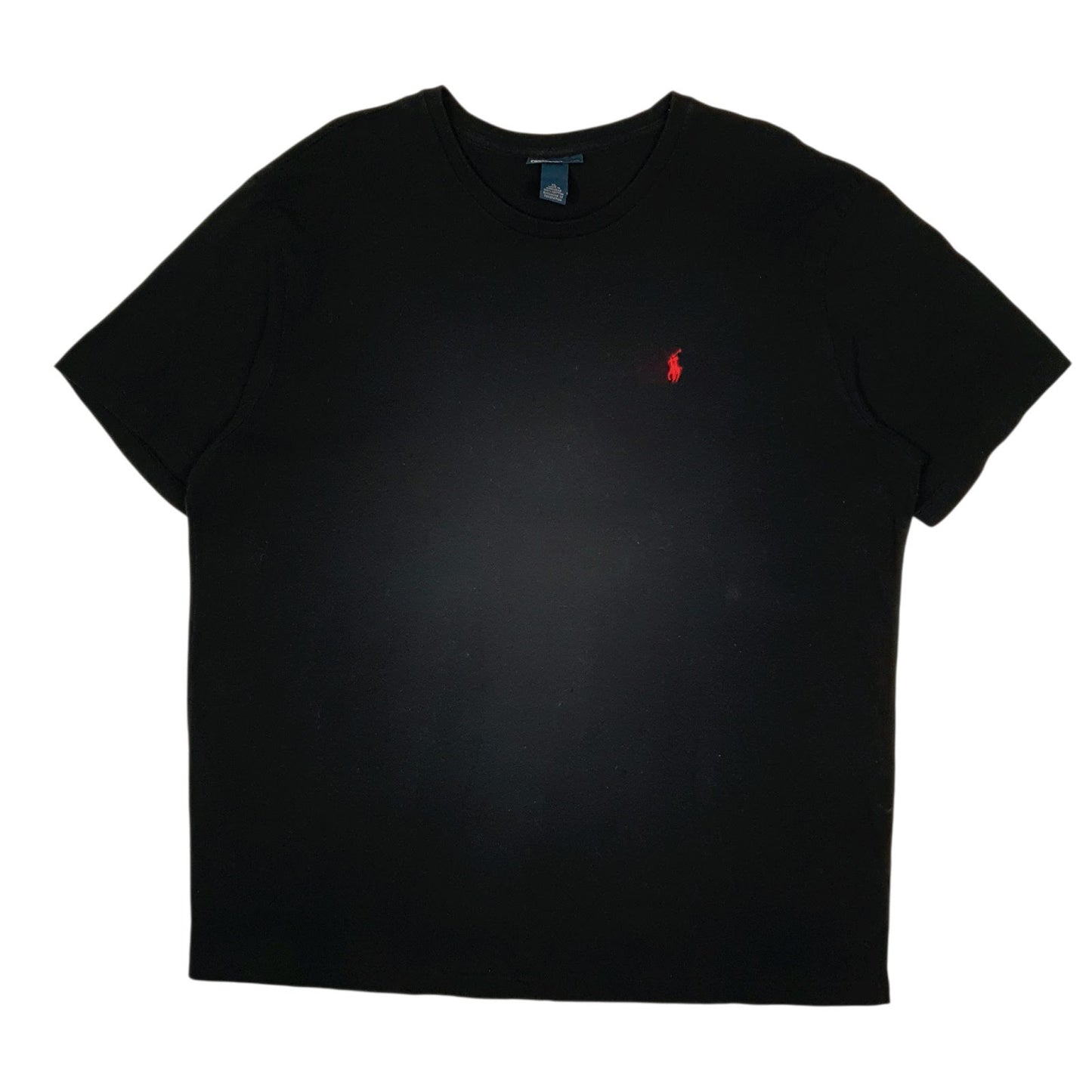 Mens Black Polo Ralph Lauren Vintage 00s Short Sleeve T Shirt