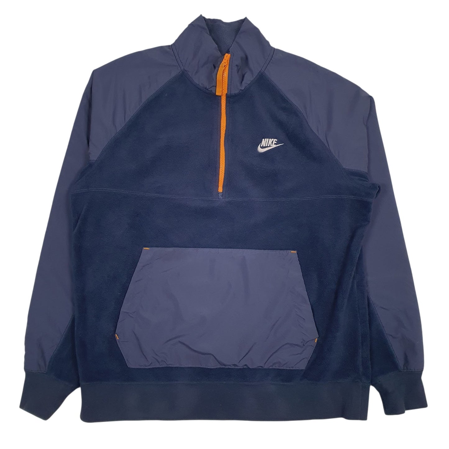 Mens Navy Nike  Quarter Zip Jumper
